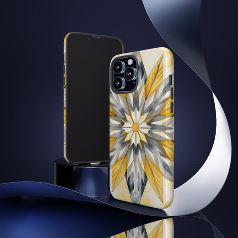 Sunshine Bloom Mosaic - Impact Resistant Phone Case
